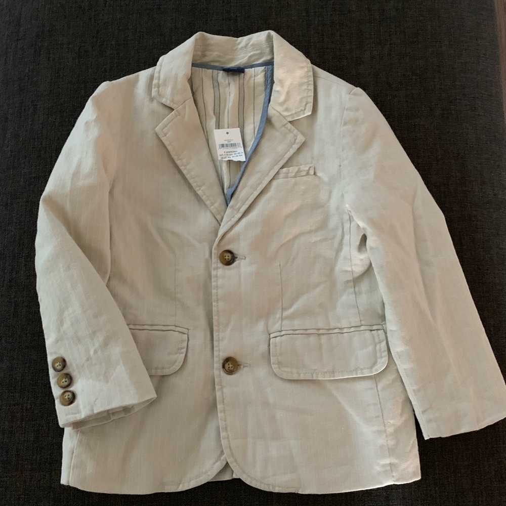 GapKids Classic Tan Blazer size 5 years